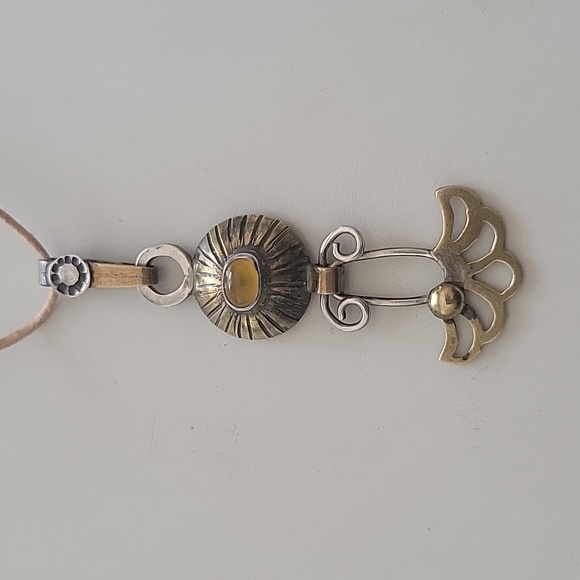 Handmade one of a kind necklace made by Finnish artist - Picture 6 of 9